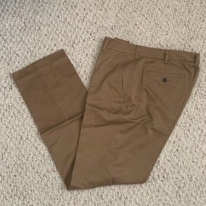 Bonobos straight fit pants, W 33, L 32